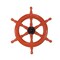 Party Central Club Pack of 24 Brown and Black Nautical Cruise Ship's Helm Party Decorations 24"